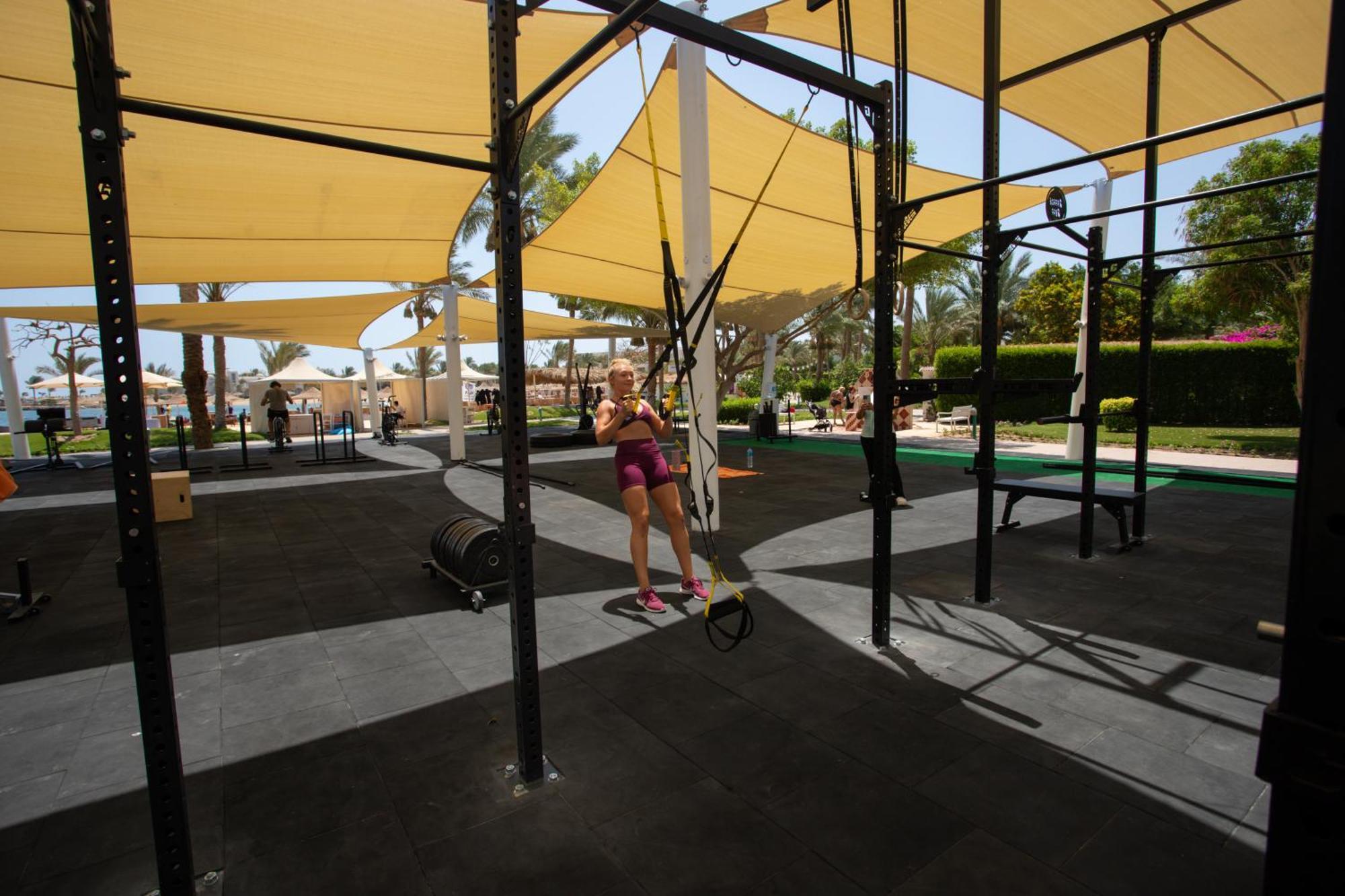 Desert Rose Resort Hurghada Exterior photo CrossFit gym